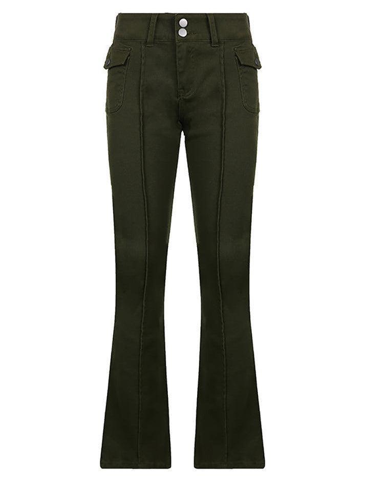 Levoire | Récolte Vintage Pantalon Tissé Taille Basse