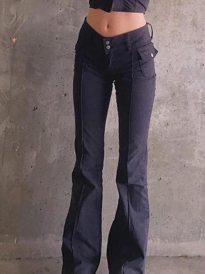 Levoire | Récolte Vintage Pantalon Tissé Taille Basse
