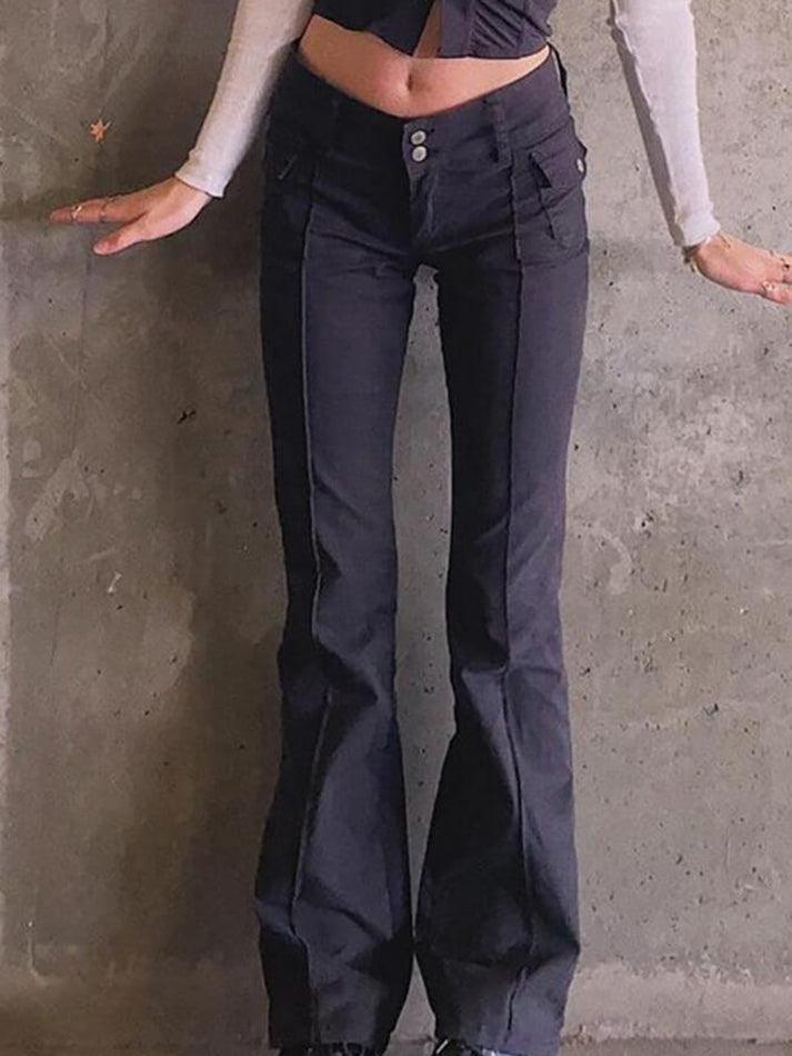 Levoire | Récolte Vintage Pantalon Tissé Taille Basse