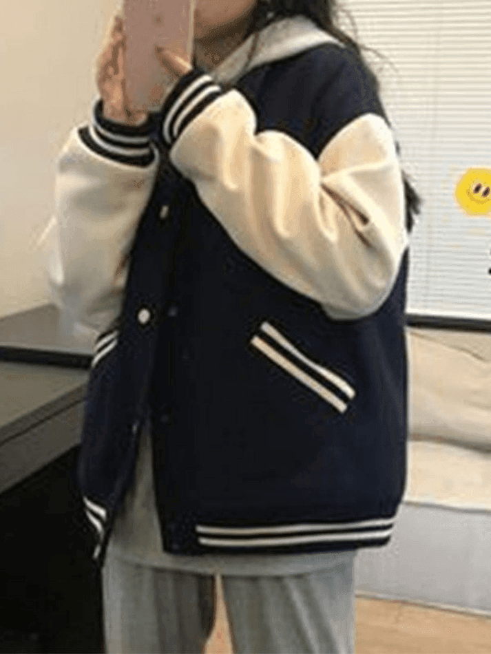 Levoire | Veste Varsity Patchwork Vintage