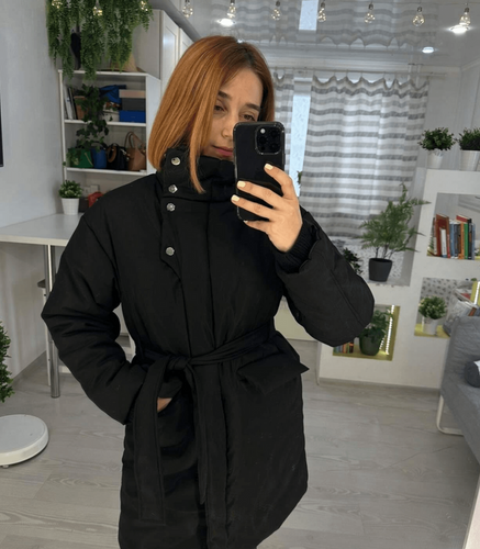 Levoire | Doudoune De Bureau Avec Ceinture