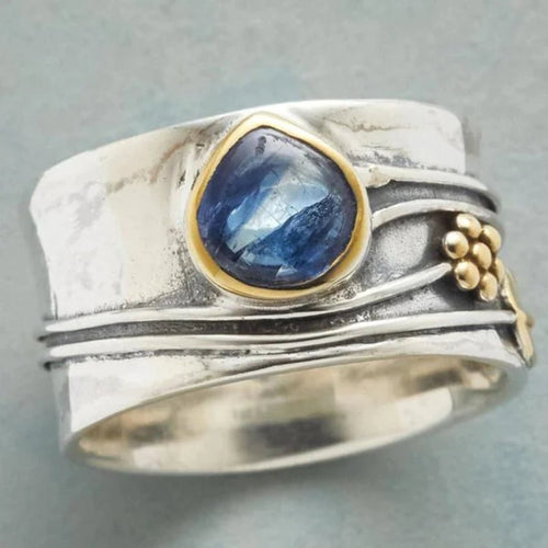 Levoire | Bague Avec Pierre Bleue