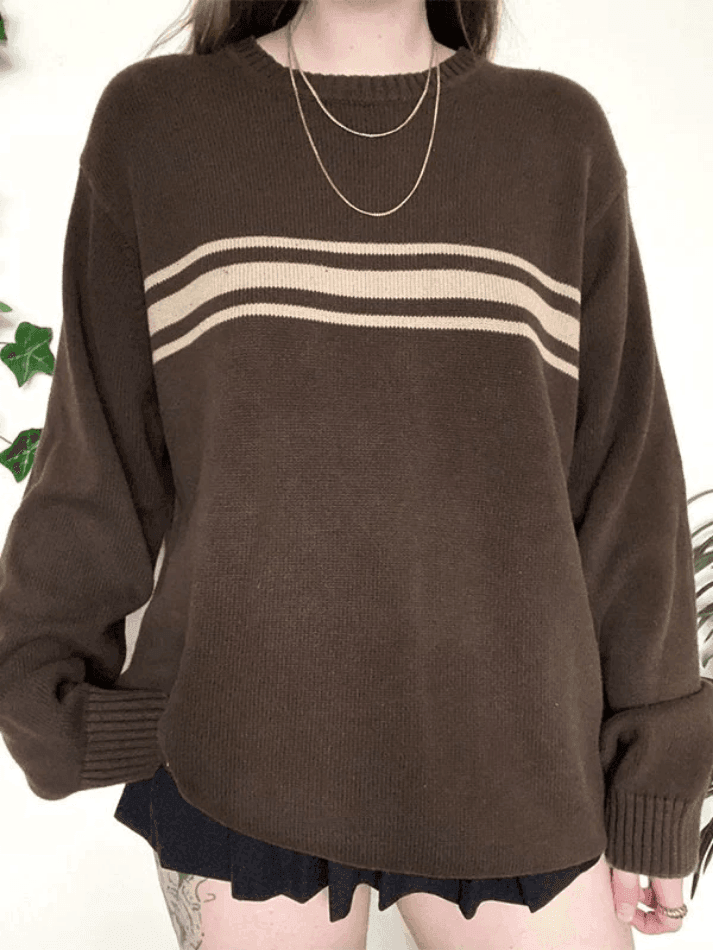 Levoire | Vintage Trois Rayures Pull-Over Pullover