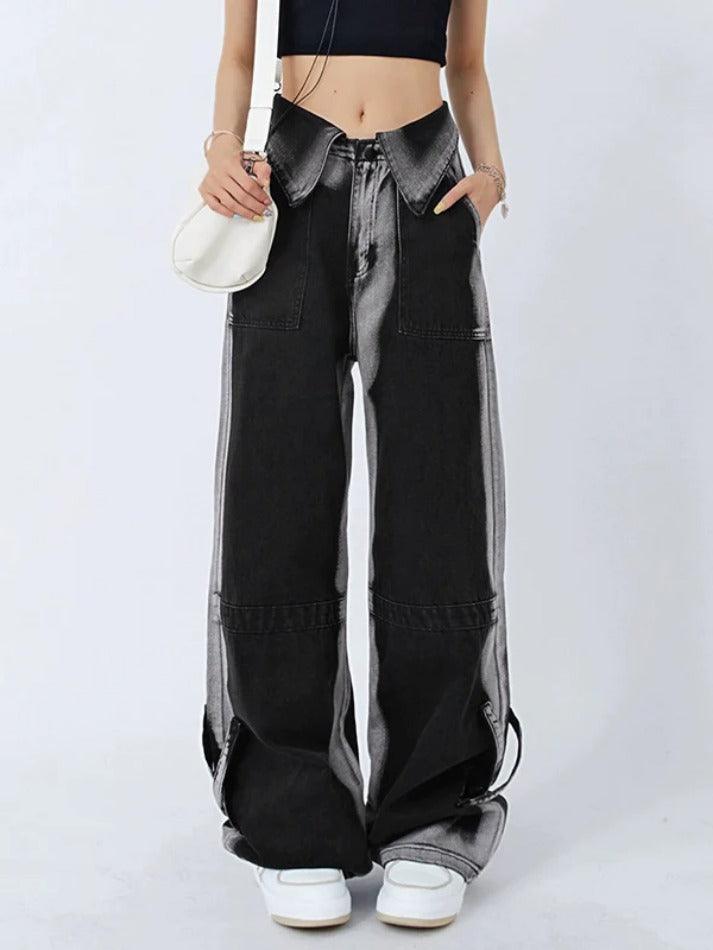 Levoire | Jeans Boyfriend Taille Haute Wash Vintage