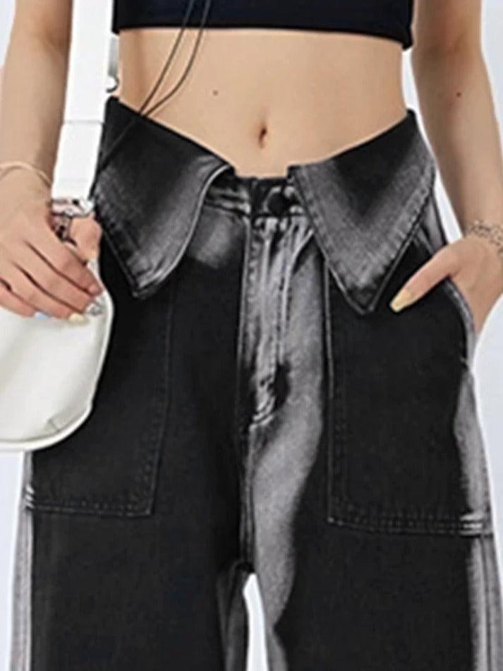 Levoire | Jeans Boyfriend Taille Haute Wash Vintage