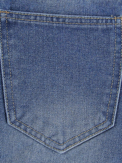 Levoire | Jeans Vintage Lavés À Imprimé Cœur