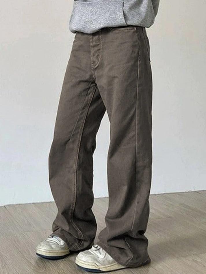 Levoire | Jeans Boyfriend Taille Mi-Haute Lavés Weinlese