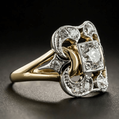 Levoire | Anneau En Or Zirconium