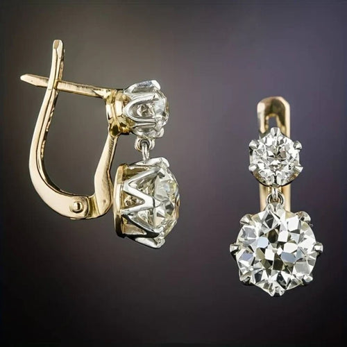 Levoire | Boucles D'Oreilles Zirconia En Or