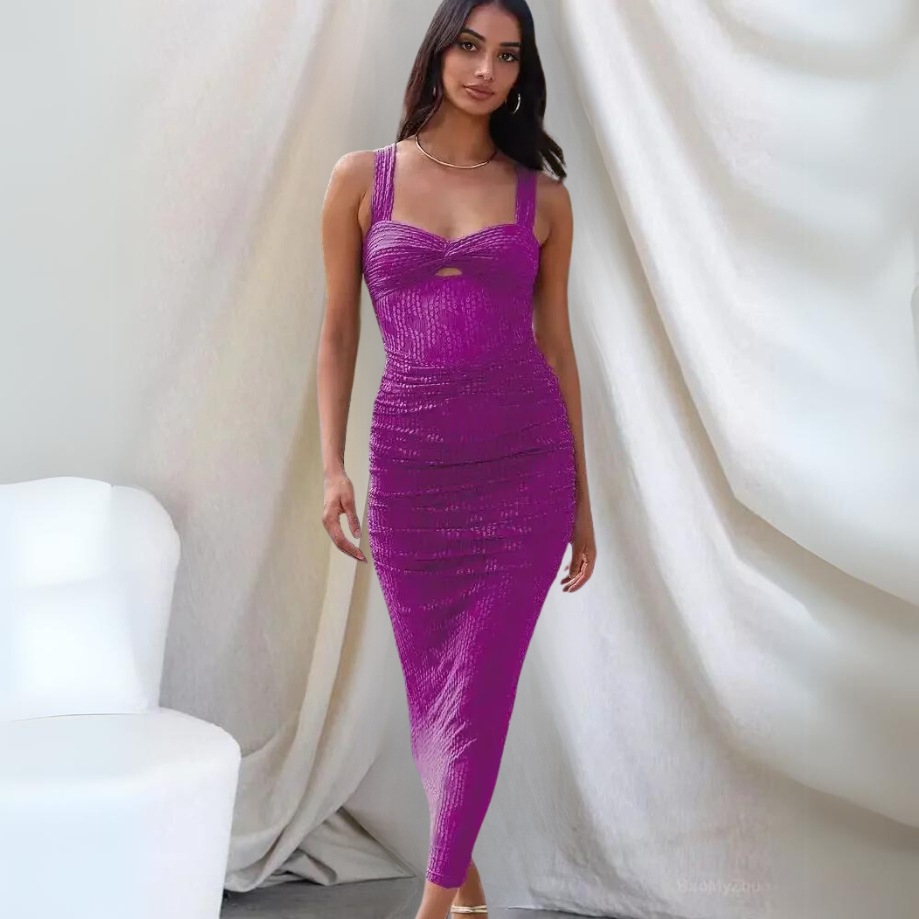 Levoire | Robe D'Été Moulante Viola