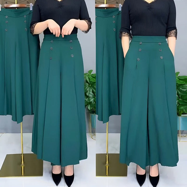 Levoire | Pantalon Large Tendance Vert