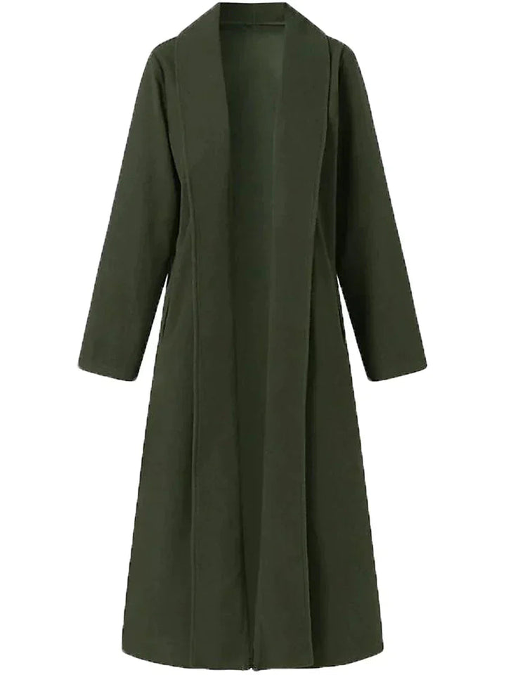 Levoire | Veste Longue À Manches Longues Confortable Avec Poches