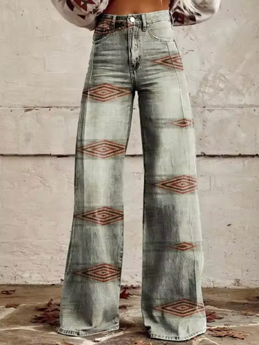 Levoire | Pantalon Large Avec Motif Lumineux Led