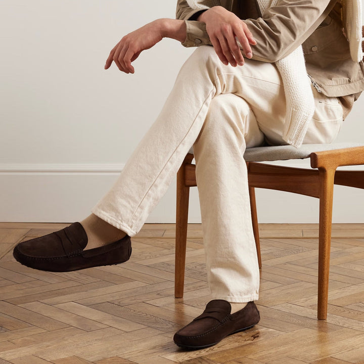 Levoire | Napoli Mocassins Marron acajou