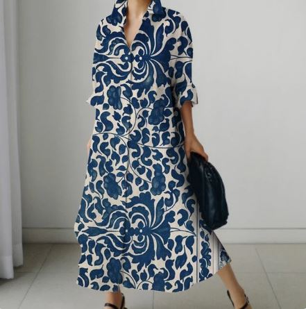 Levoire | T-Shirt Imprimé Pour Femmes Au Beau Design Bleu océan