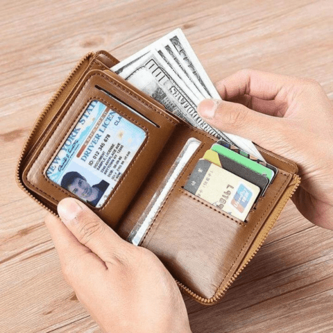 Levoire | Portefeuille en cuir anti-vol pour hommes