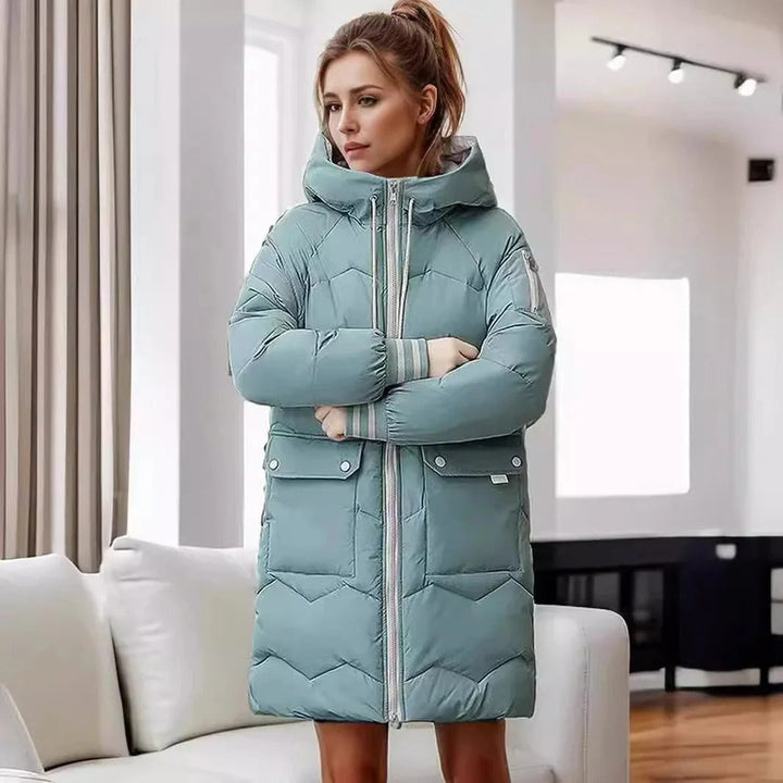 Levoire | Veste À Manches Longues Avec Zip Et Poches Vert