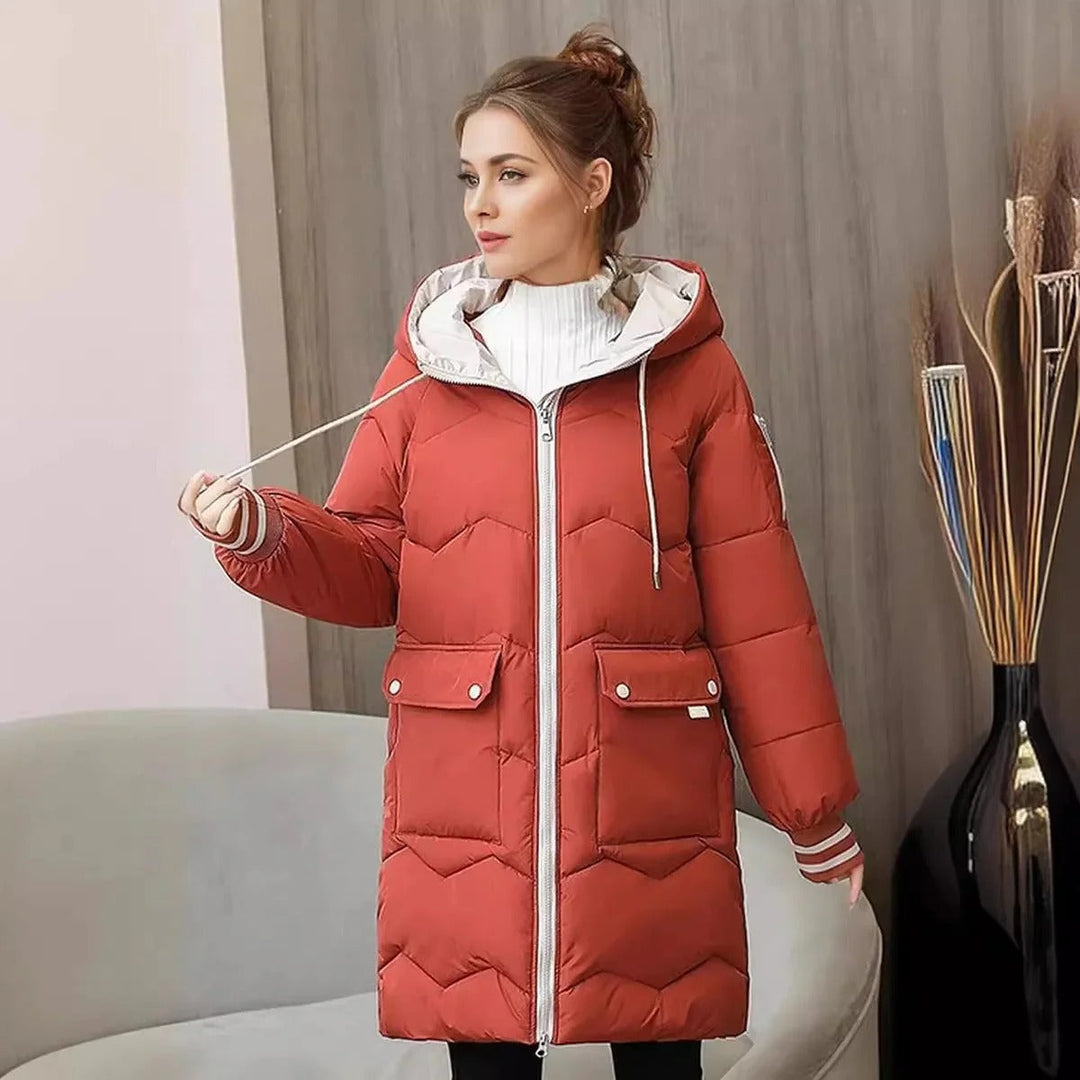 Levoire | Veste À Manches Longues Avec Zip Et Poches Rot