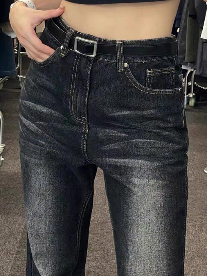 Levoire | Jean Flare Taille Basse Lavé