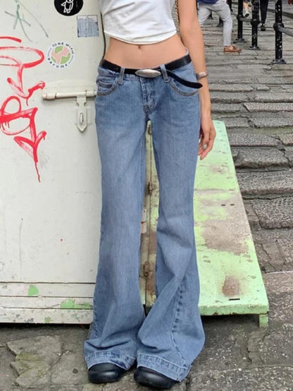 Levoire | Jean Boyfriend Taille Basse Lavé Mop