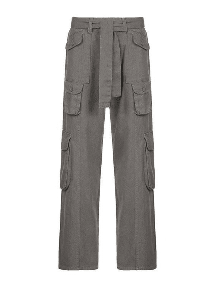 Levoire | Jeans Cargo Avec Poches Délavées