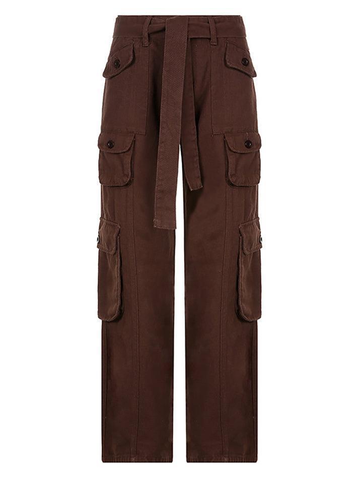 Levoire | Jeans Cargo Avec Poches Délavées