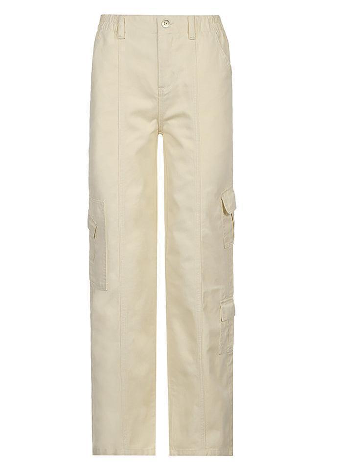 Levoire | Pantalon Cargo Solide Lavé À La Main
