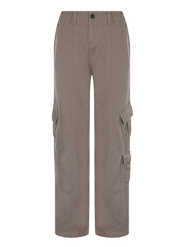 Levoire | Pantalon Cargo Solide Lavé À La Main