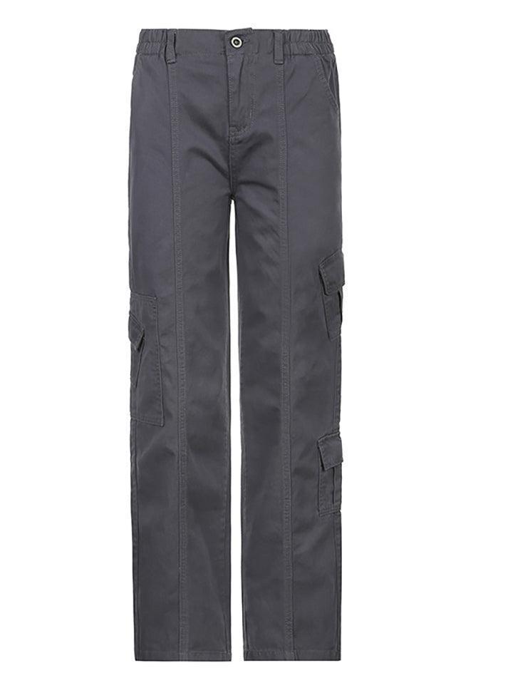 Levoire | Pantalon Cargo Solide Lavé À La Main