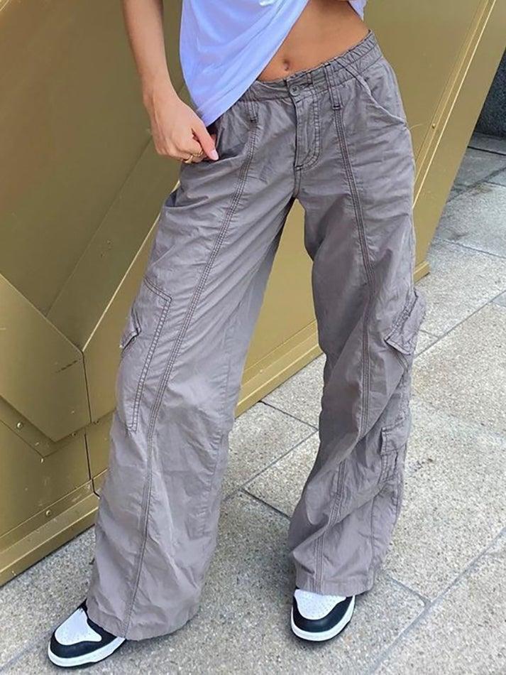 Levoire | Pantalon Cargo Solide Lavé À La Main