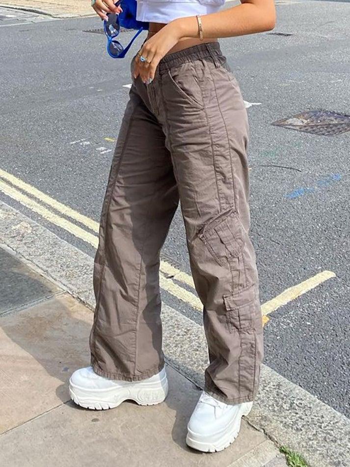 Levoire | Pantalon Cargo Solide Lavé À La Main