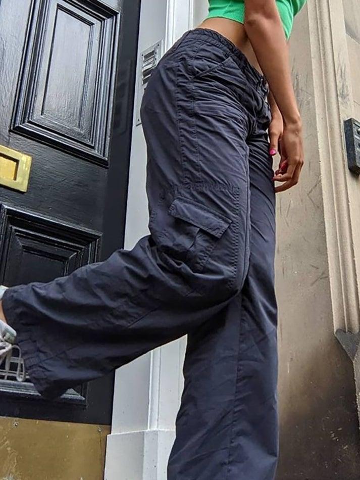 Levoire | Pantalon Cargo Solide Lavé À La Main