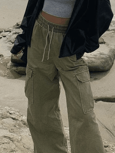 Levoire | Pantalon Droit Avec Poches Gwaschene