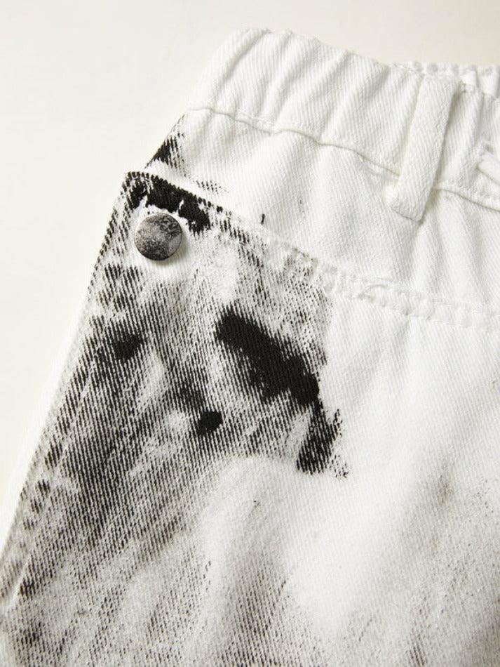 Levoire | Jean Cargo À Lacets Multipoches Tie Dye Lavé
