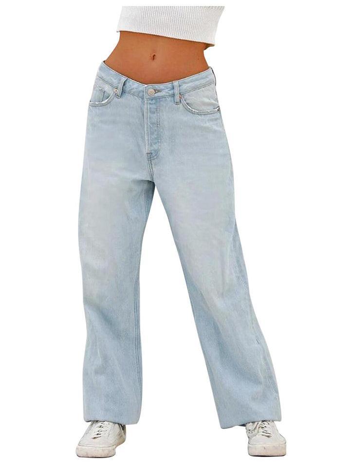 Levoire | Jeans Boyfriend Polyvalents Bleus Lavés De Vendange Blau1