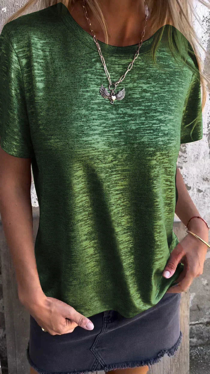 Levoire | T-Shirt À Chaud Avec Manches Courtes Vert