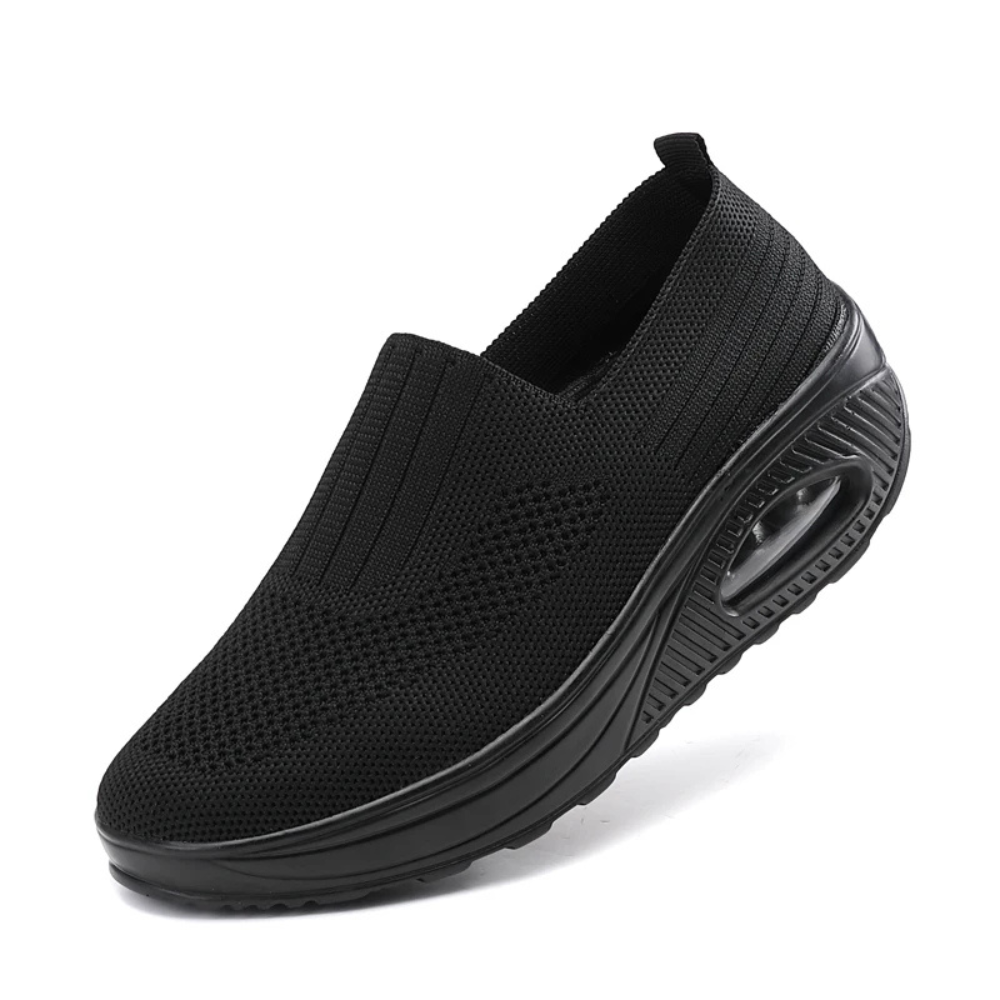 Levoire | Respirant Orthopédique Wedge Femmes Noir