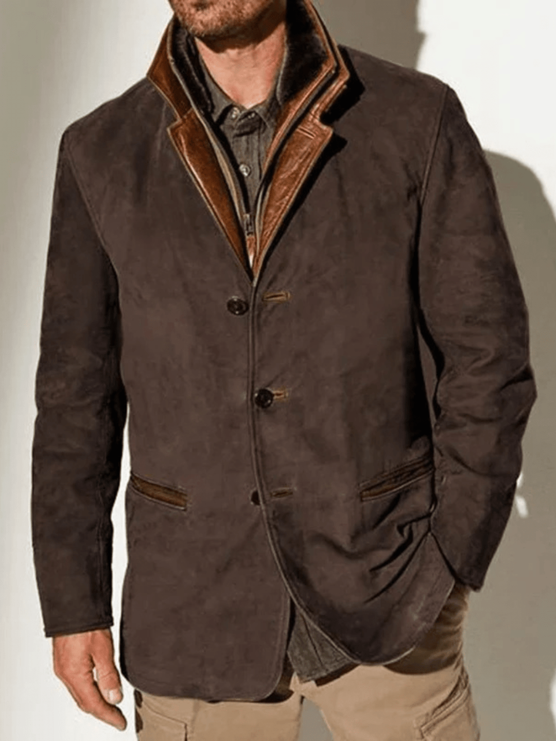 Levoire | Veste vintage Marron foncé
