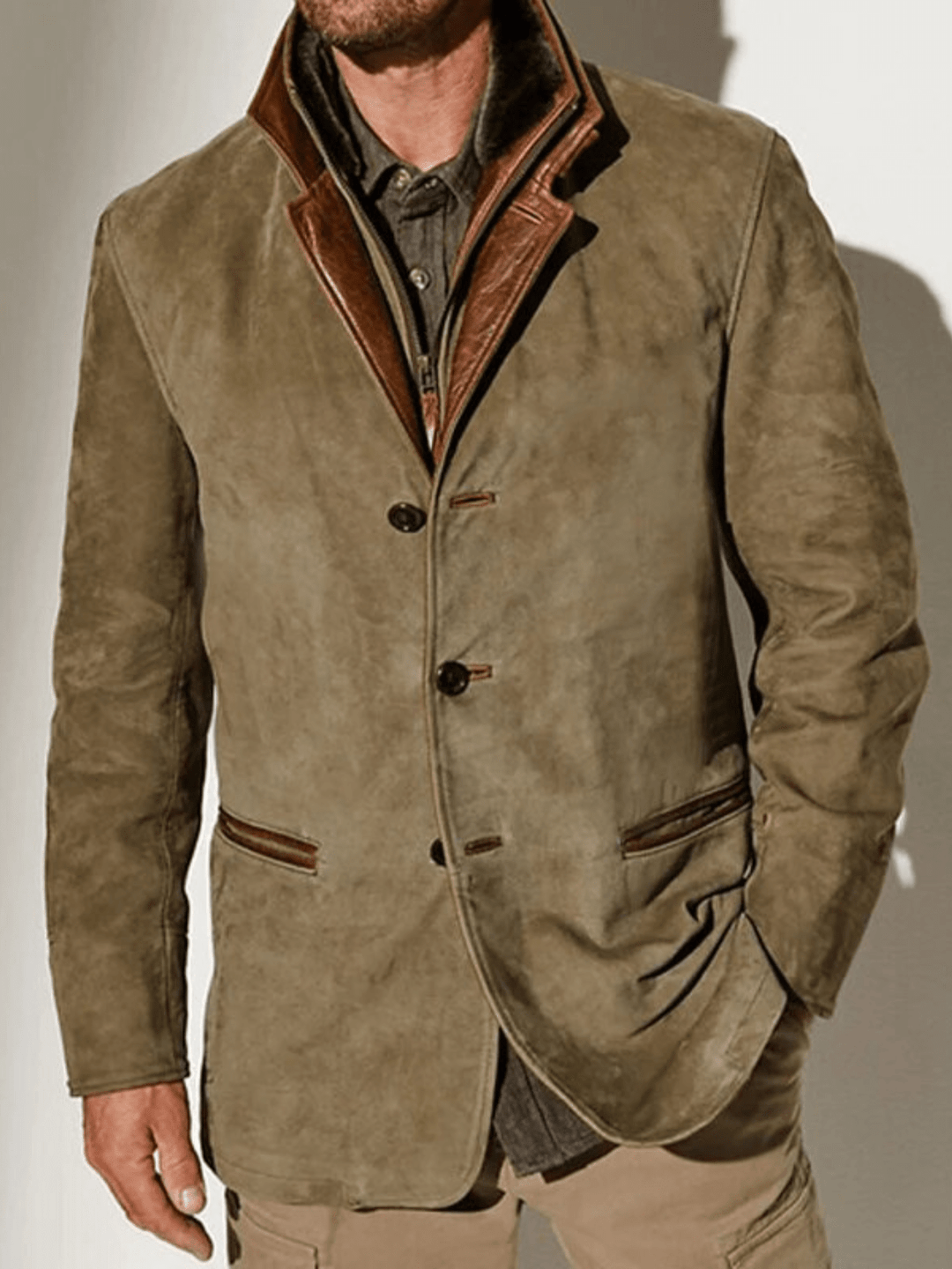Levoire | Veste vintage Caqui