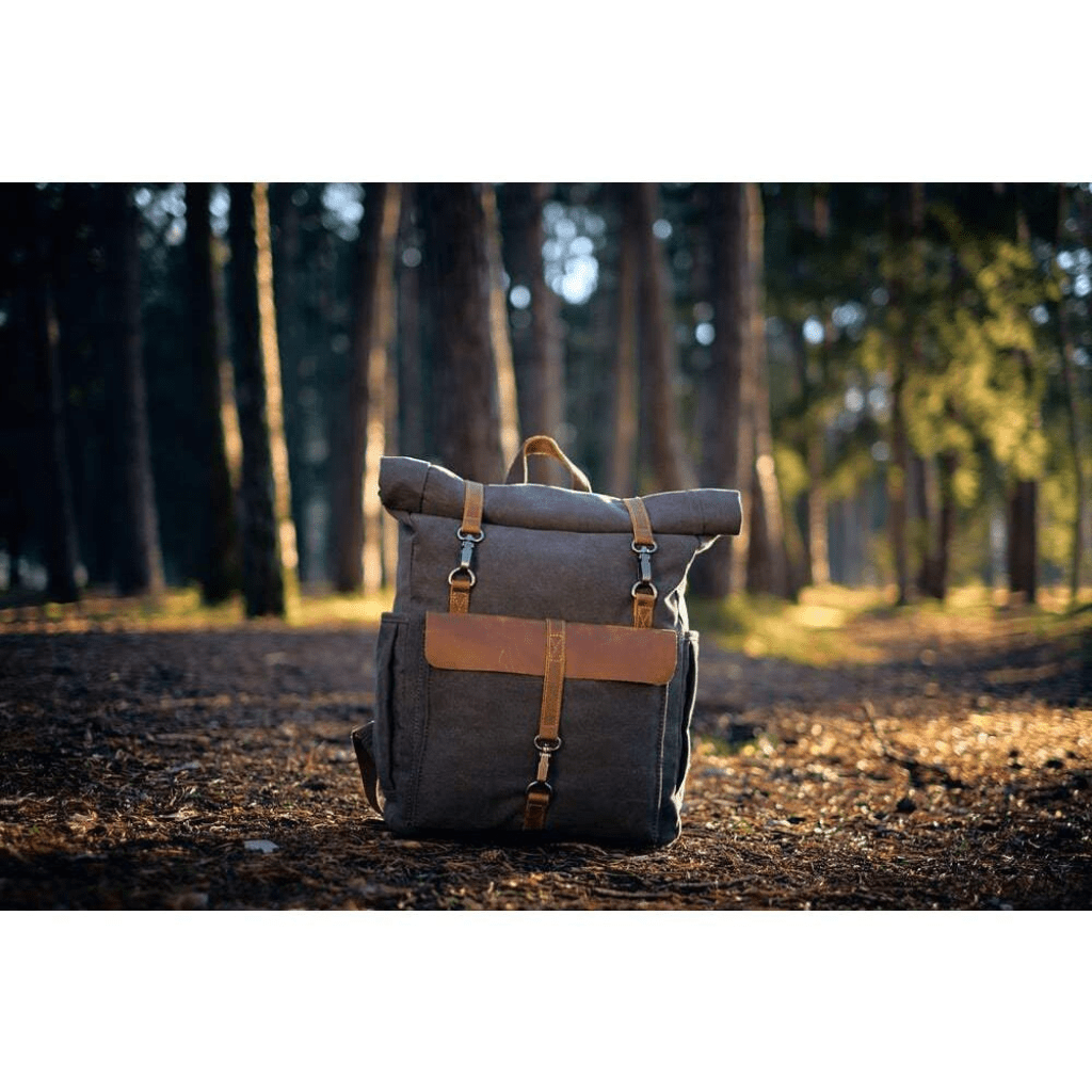 Levoire | Sac à dos en toile rétro intemporel et durable sac à dos robuste