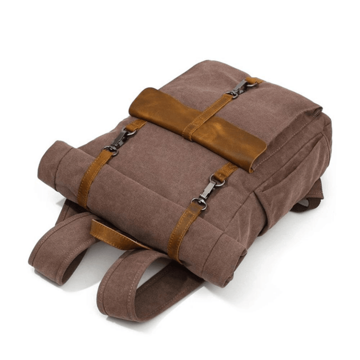 Levoire | Sac à dos en toile rétro intemporel et durable sac à dos robuste