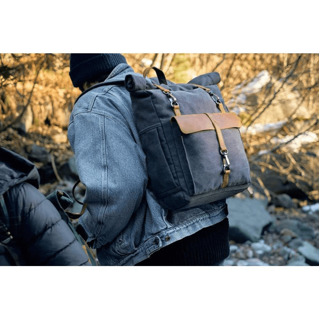 Levoire | Sac à dos en toile rétro intemporel et durable sac à dos robuste