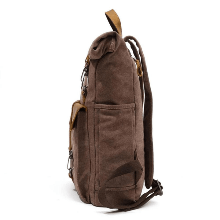 Levoire | Sac à dos en toile rétro intemporel et durable sac à dos robuste