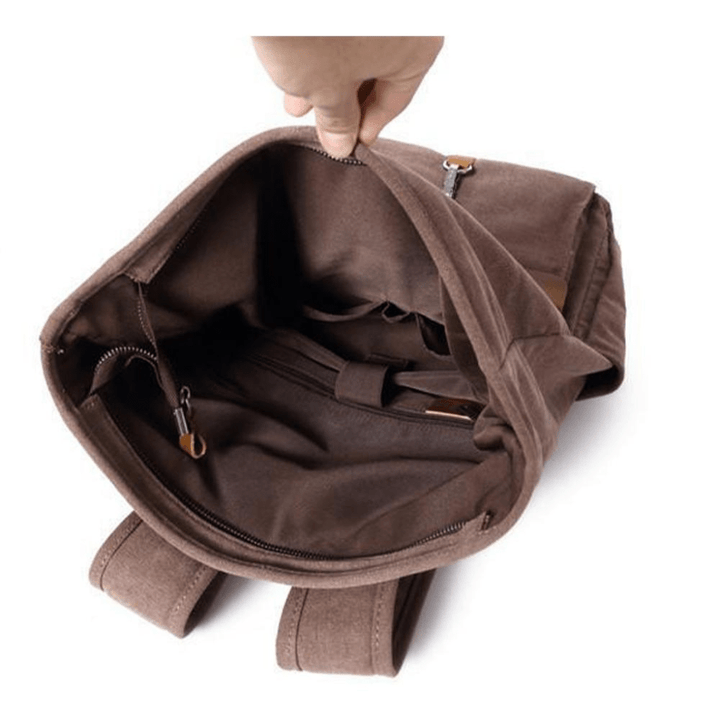 Levoire | Sac à dos en toile rétro intemporel et durable sac à dos robuste