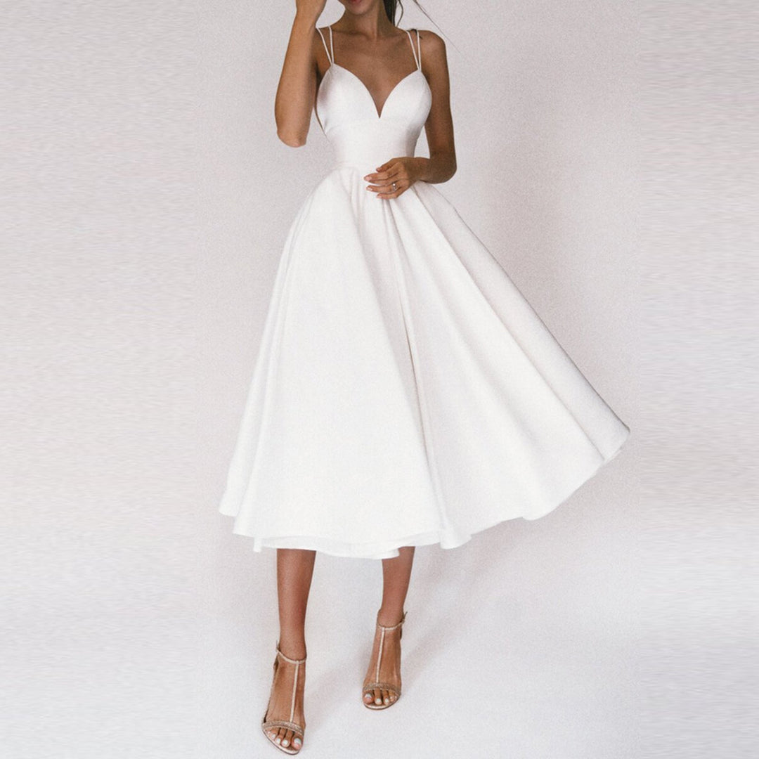 Levoire | Robe Habillée Classique & Élégante Blanc