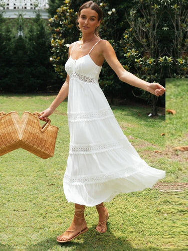 Levoire | Femme Maxi-robe d'été - Blanc