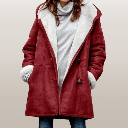 Levoire | Vêtements Chauds En Polaire Rouge