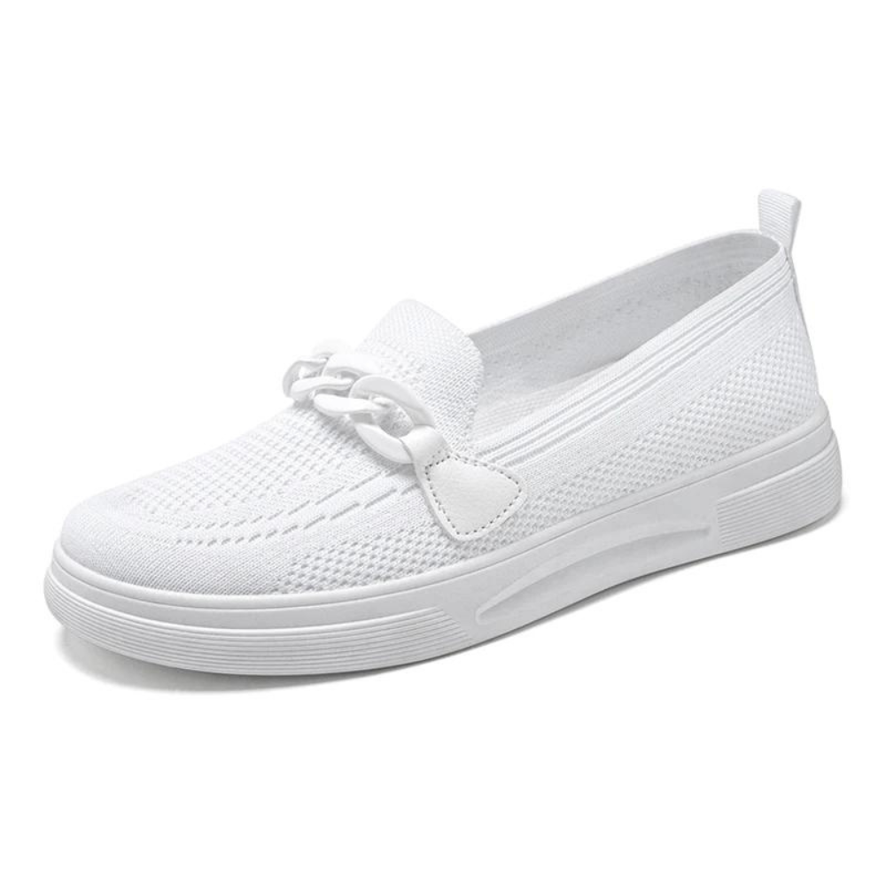 Levoire | Chaussures Orthopédiques Basses Élégantes Blanc