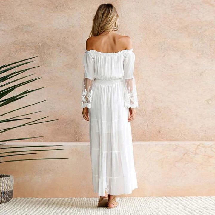 Levoire | Robe de plage femme - Blanc