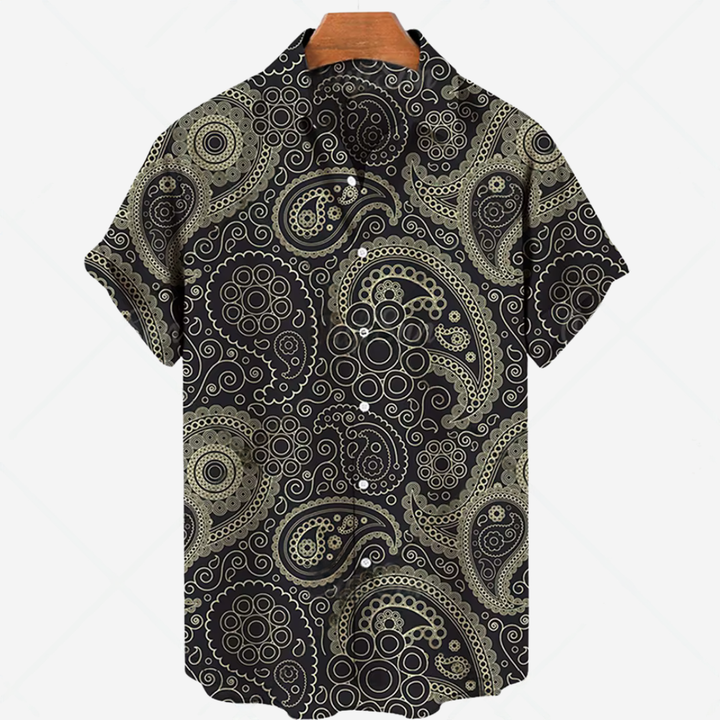 Levoire | Chemise Décontractée Pour Hommes Avec Impression Style I